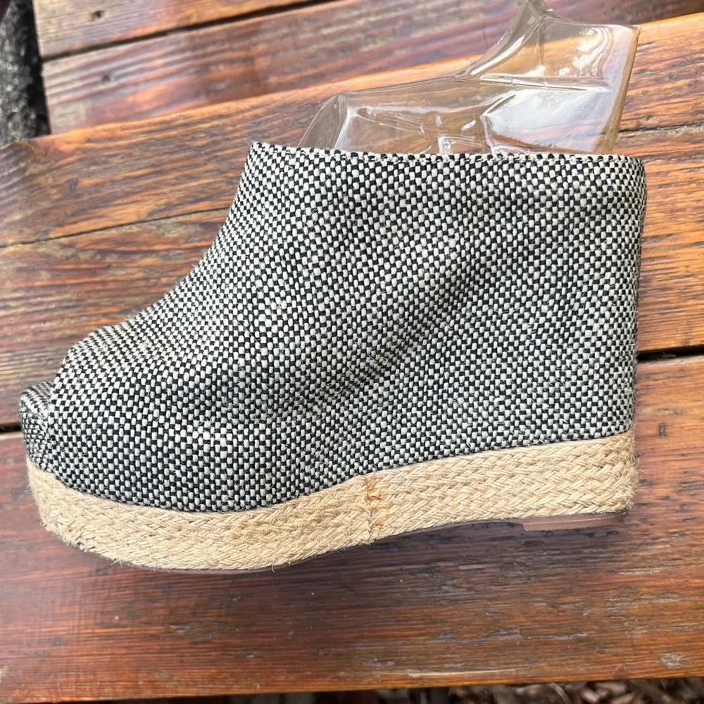 Jeffrey Campbell Havana Last tweed size 9 never worn platform wedge - Picture 12 of 15
